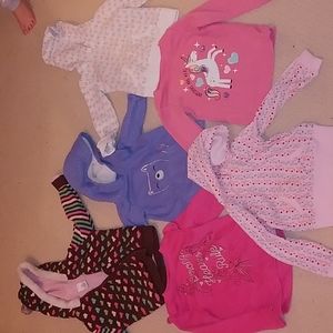 6 pack of sweatshirts size 4T girls